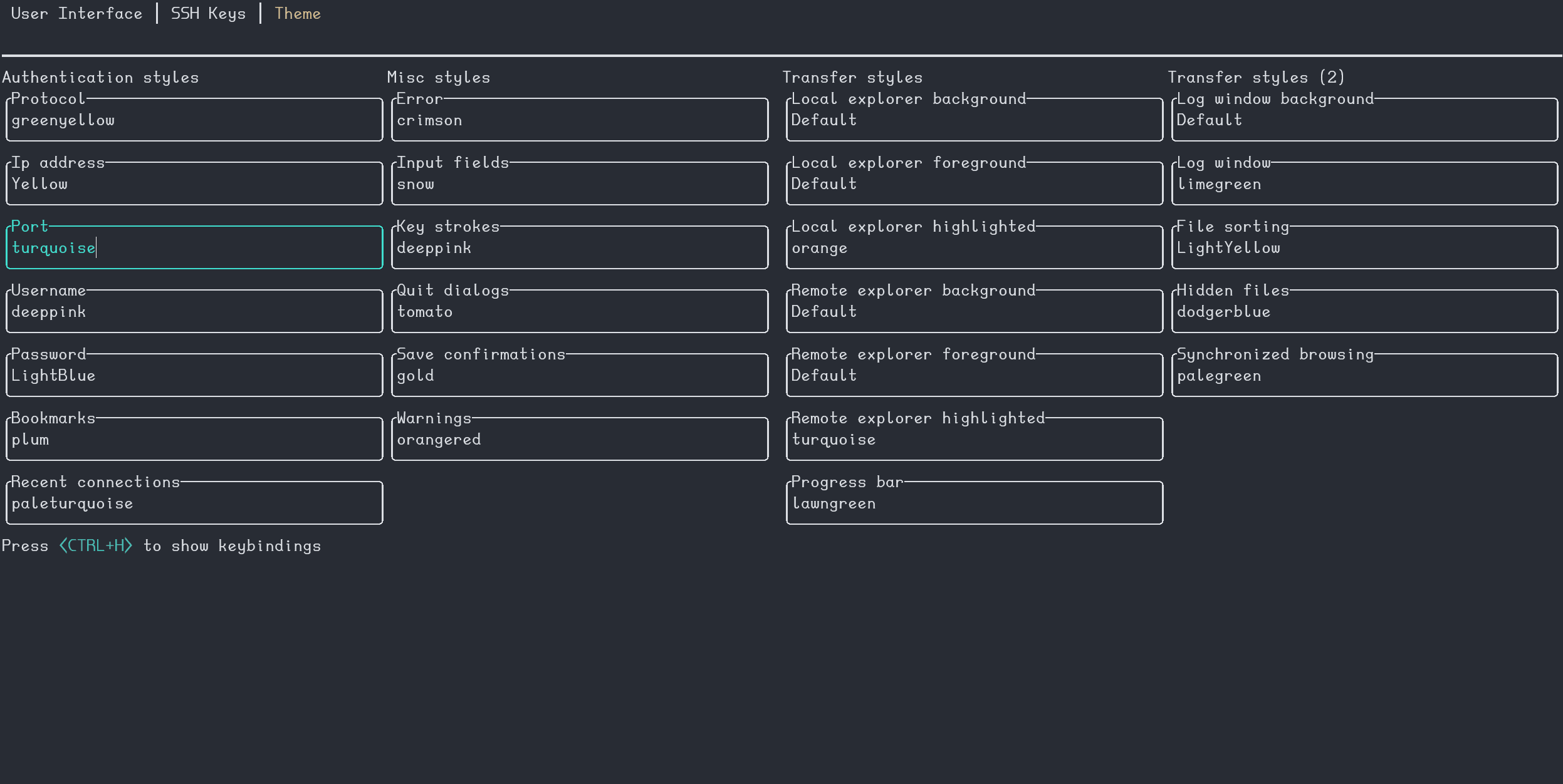 themes